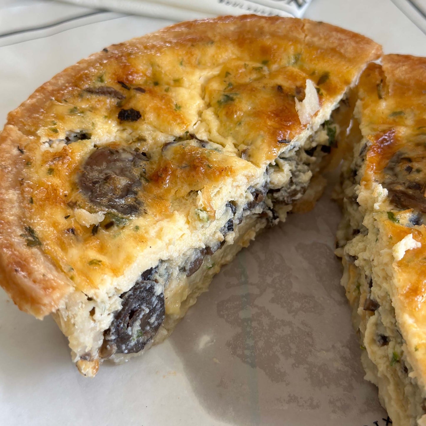 Quiche - Mushroom