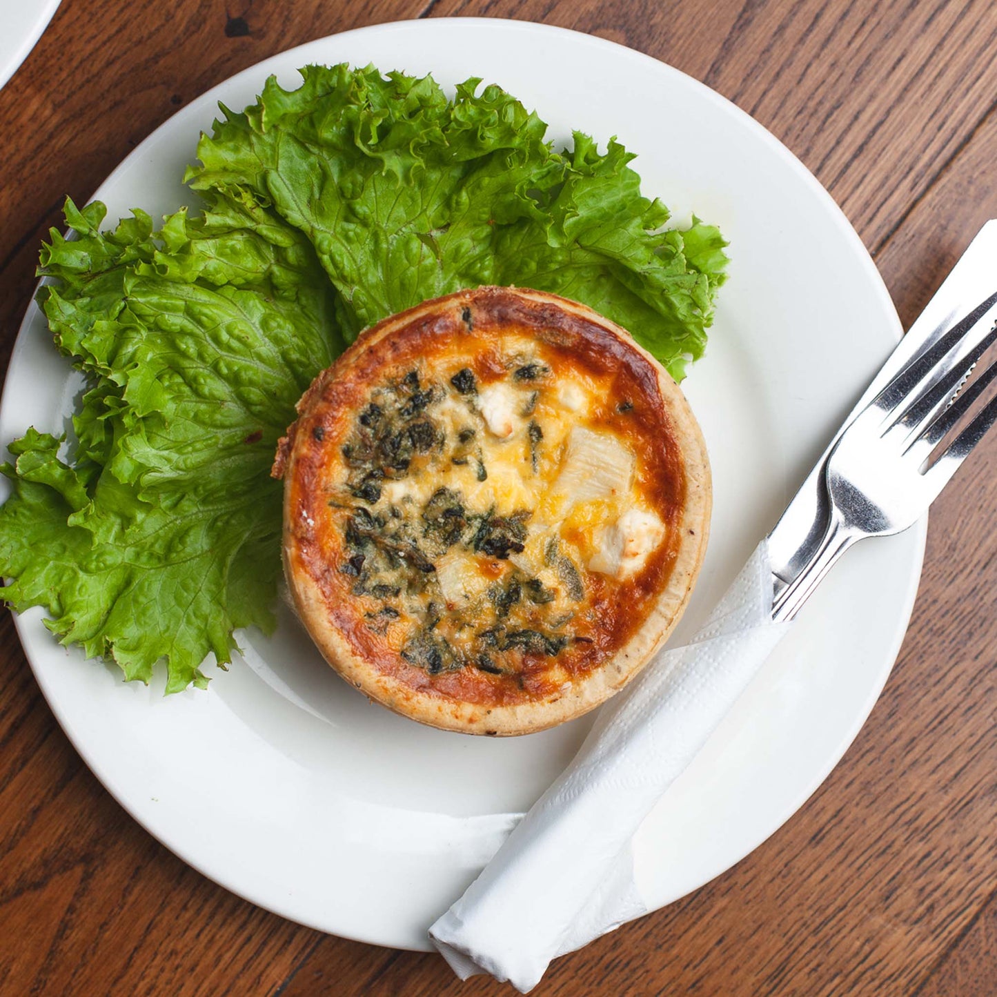 Quiche - Spinach & Fetta