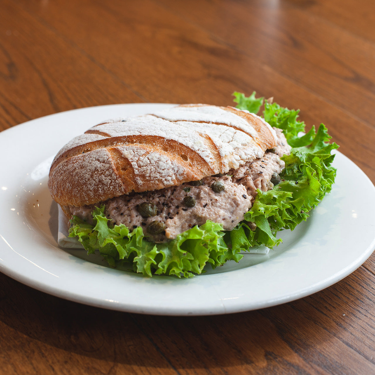 Tuna Focaccia Sandwich